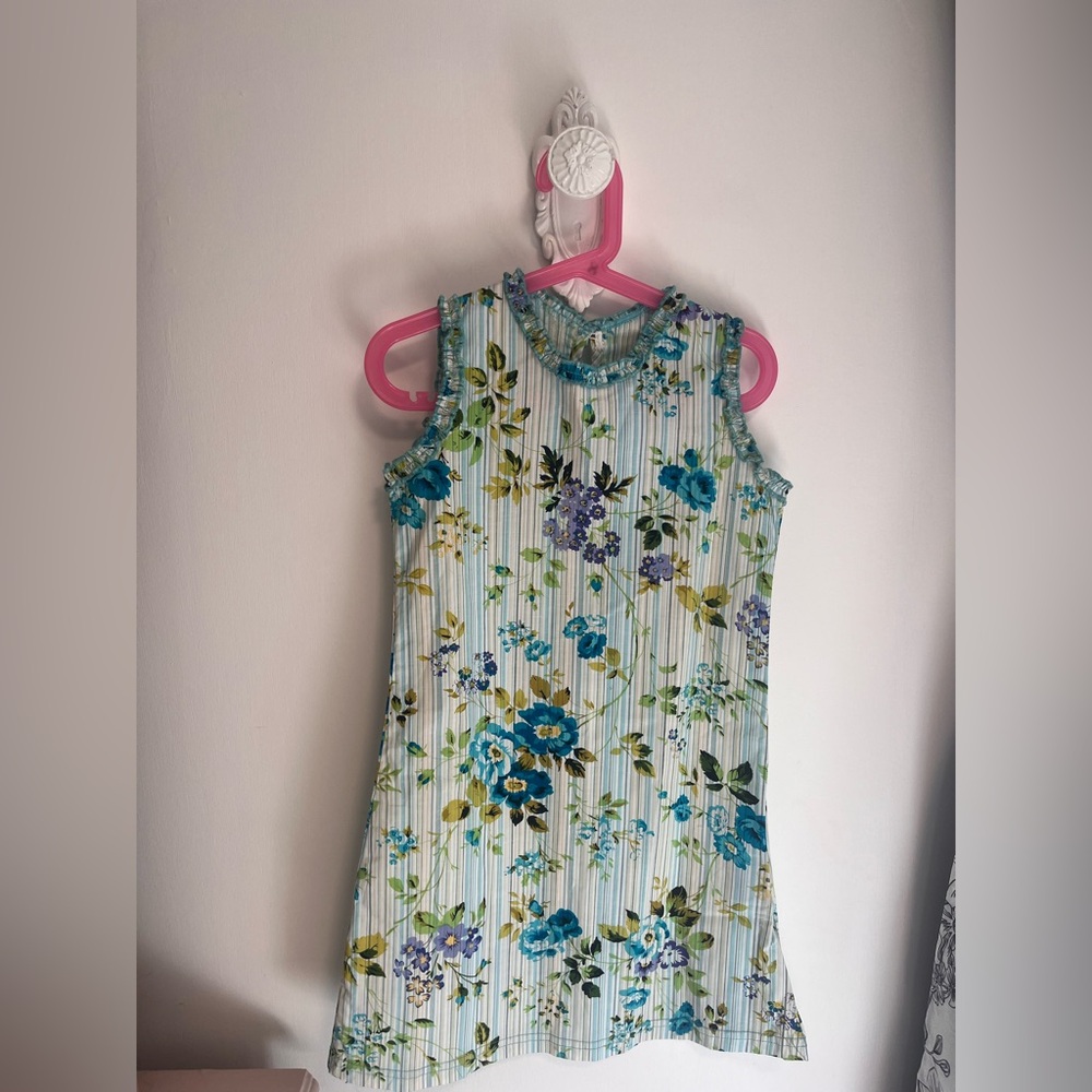 Floral Sleeveless Kids dress